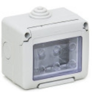 Imagine Doză aparataj modular 4 module IP55 GW27044