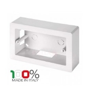 Imagine Doză de montaj aparent Gewiss, 3 module, IP40