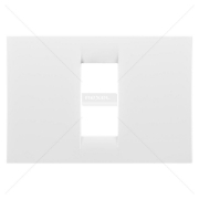 Imagine Ramă decorativă 1 modul System Virna, Gewiss GW22101, alb
