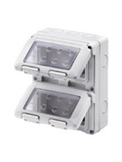 Imagine Doza aplicată 2 module IP40 Gewiss