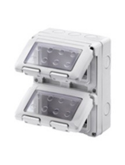 Imagine Doza aplicată 2 module IP40 Gewiss