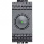 Imagine INTRERUPATOR CAP-SCARA AXIAL 10A 1M ANTRACIT LIVING LIGHT L4053AN