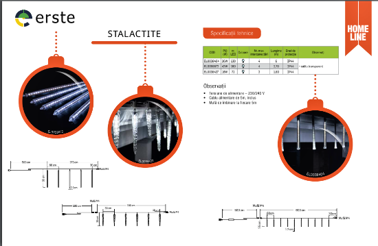 Imagine STALACTITE 120 LED 6400K EL0038404
