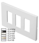 Imagine Ramă ornament 1/3M Thea Optima Panasonic alb