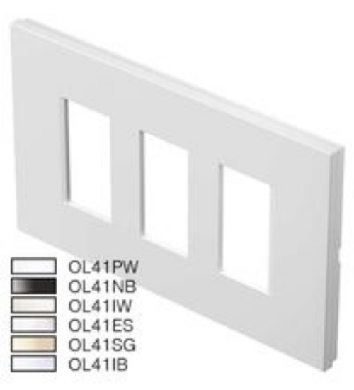 Imagine Ramă ornament 1/3M Thea Optima Panasonic alb