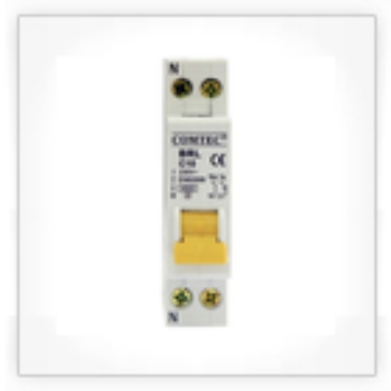Imagine Siguranță automată modulară Comtec BRL 16818, 1P+N, 25 A, curba B