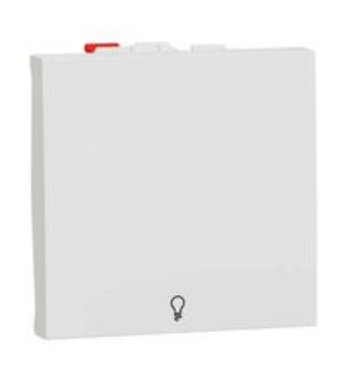 Imagine Intrerupator modular cu revenire, alb 1009, STIL Comtec