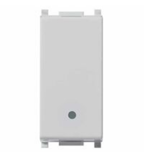 Imagine Intrerupator modular cu revenire, alb 1009, STIL Comtec