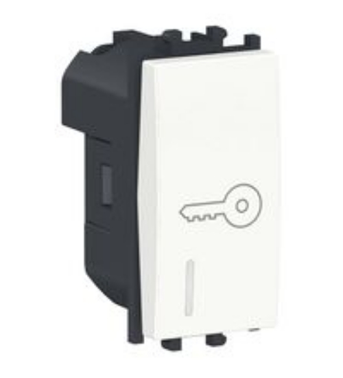 Imagine Intrerupator modular cu revenire, alb 1009, STIL Comtec