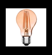 Imagine Bec LED G45 E27 4W cu filament 2200K alb cald