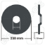 Imagine Disc de debitare inox Klingspor A 46 TZ Special, 230 x 22.23 x 1.9 mm