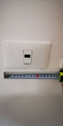 Imagine Rama decorativă Gewiss Chorus One 2 module albă