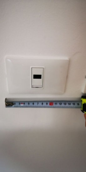 Imagine Rama decorativă Gewiss Chorus One 2 module albă