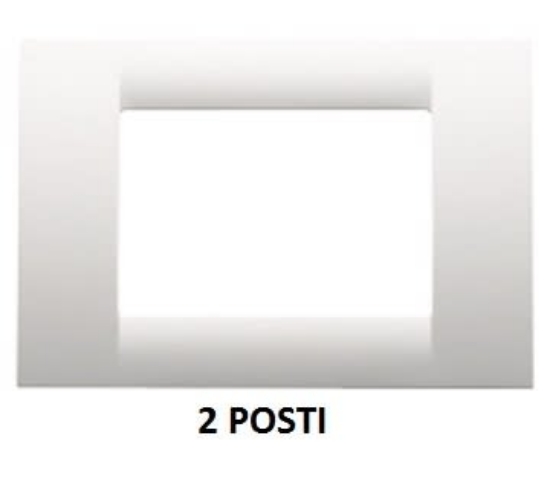 Imagine Rama decorativă Gewiss Virna, 2 module, albă