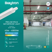Imagine Corp de iluminat liniar LED 40W 6500K 4500LM IP65 Proline-IPG-M