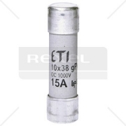 Imagine Siguranță fuzibilă cilindrică CH10x38 gPV 15A/1000V DC