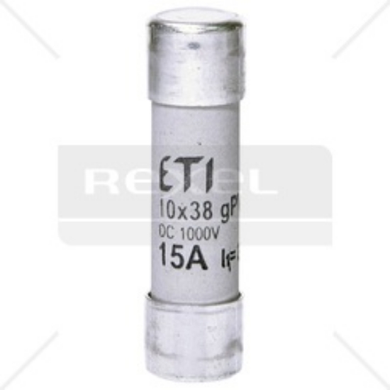 Imagine Siguranță fuzibilă cilindrică CH10x38 gPV 15A/1000V DC