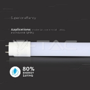 Imagine Tub LED T8 18W 120 cm Nano Plastic Alb Neutru
