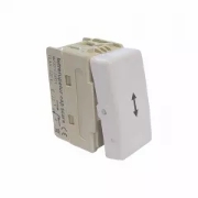 Imagine Întrerupător modular cap cruce alb Stil Comtec