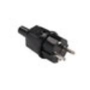 Imagine Stecher cauciuc negru IP44 514K/N