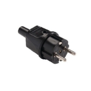 Imagine Stecher cauciuc negru IP44 514K/N