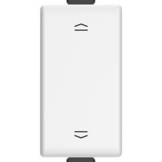 Imagine Buton dublu interblocat 10A 1M alb BTicino Matix