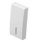 Imagine Întrerupător modular cap scară alb 1M Panasonic Thea