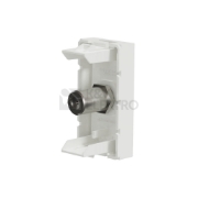 Imagine Priză TV cablu coaxial tip F 1M alb Noua Unica