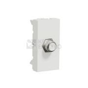 Imagine Priză TV cablu coaxial tip F 1M alb Noua Unica