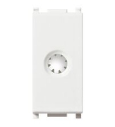 Imagine Intrerupator modular cap scara cu revenire cu LED Panasonic, alb, 1M, Thea Optima