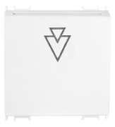 Imagine Intrerupator modular cap scara cu revenire cu LED Panasonic, alb, 1M, Thea Optima