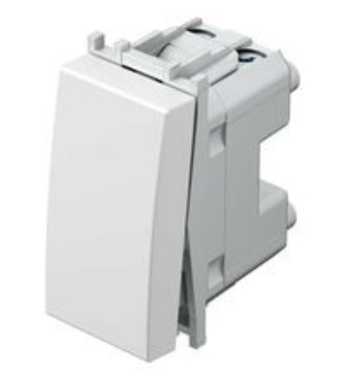 Imagine Întrerupător Stil Modular Cap Scara Alb 20576