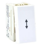 Imagine Întrerupător Stil Modular Cap Scara Alb 20576