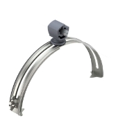 Imagine Suport conductor reglabil pentru coamă, 185-260 mm, Rd 8-10, A2