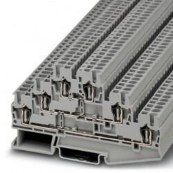 Imagine Borna de trecere UT 4 Phoenix Contact gri 4 mm²