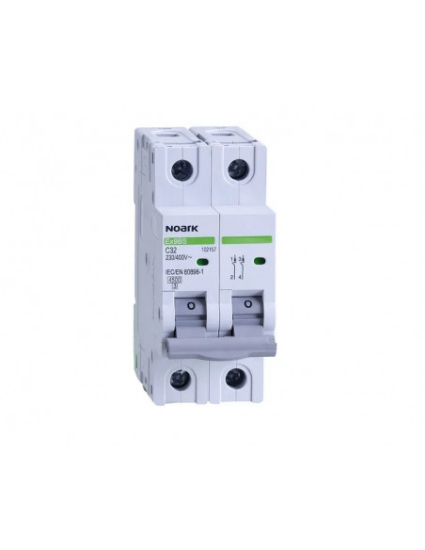 Imagine Siguranță automată Ex9BS 2P 20A 4,5kA curba C Noark