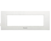 Imagine Ramă decorativă aparataj modular Panasonic, rectangulară, 7M, alb, Thea Ultima