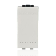 Imagine Placă RJ11/RJ45 Living Now BTICINO, 1 modul, alb