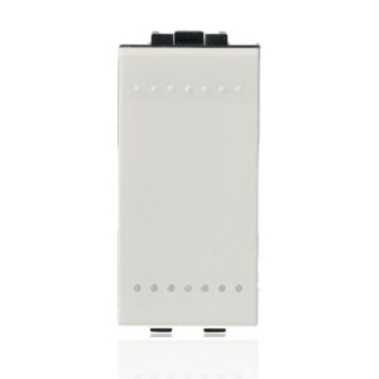Imagine Placă RJ11/RJ45 Living Now BTICINO, 1 modul, alb