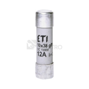 Imagine Siguranță fuzibilă cilindrică CH10x38 gPV 12A/1000V DC