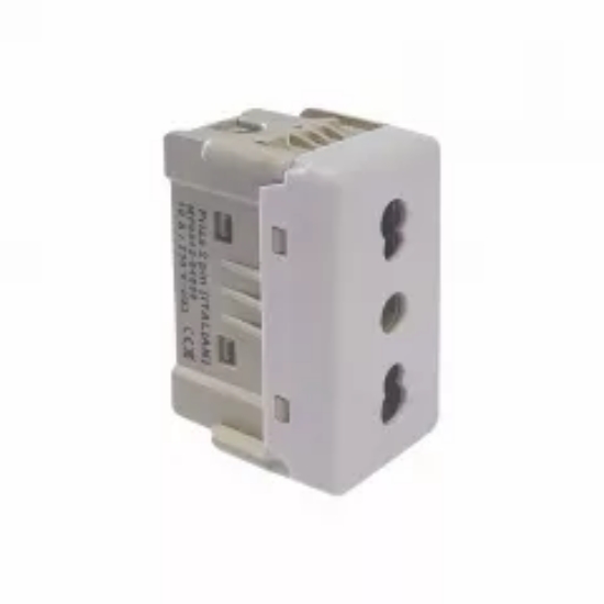 Imagine Întrerupător cap scară 16A modular 1M alb AM5003