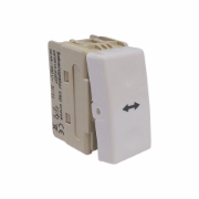 Imagine Întrerupător cap scară 16A modular 1M alb AM5003
