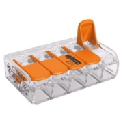 Imagine Conector de îmbinare în linie cu pârghie WAGO 221-2411
