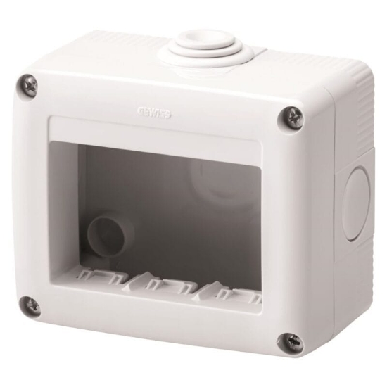 Imagine Doza de derivație încastrată Gewiss 118x96x50 mm