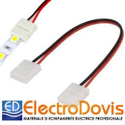 Imagine Conector pentru bandă LED monocoloră de 8mm