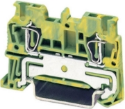 Imagine Conector șină DIN Phoenix Contact verde/galben 4mm²