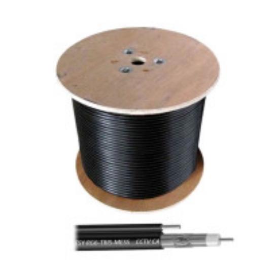 Imagine Cablu CCTV Coaxial RG6 + 2x0,75 mm² Alimentare, 100M