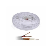 Imagine Cablu CCTV Coaxial RG6 + 2x0,75 mm² Alimentare, 100M