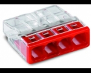Imagine Clema de legătură rapidă WAGO 2273-203, 3x 0,5-2,5 mm², transparentă