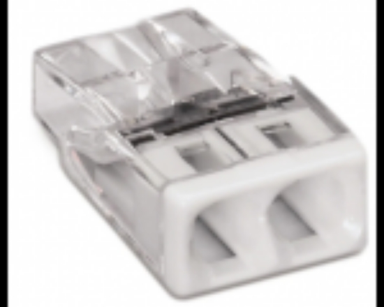Imagine Clema de legătură rapidă WAGO 2273-203, 3x 0,5-2,5 mm², transparentă
